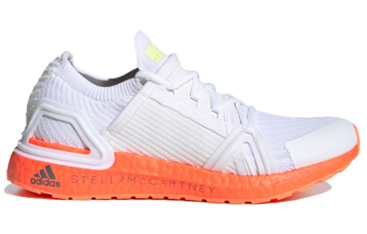 (WMNS) adidas x Stella McCartney Ultraboost 20 'White Solar Orange' FU8983