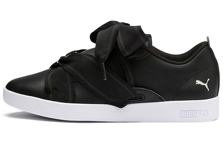 (WMNS) PUMA Smash Black 368081-01