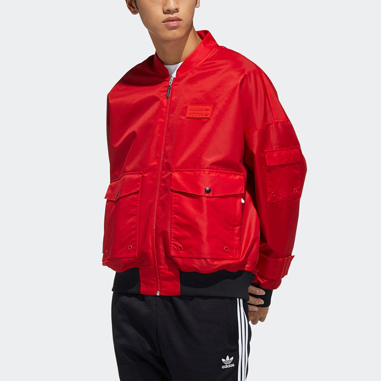 adidas originals Ryv Bomber Jacket Red H07082