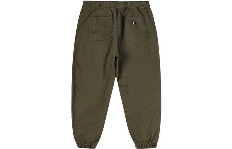 Converse Woven Cargo Pants Asia Sizing 'Olive Green' 10024161-A01