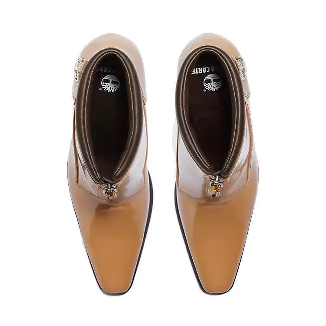 (WMNS) Timberland x Veneda Carter Zip Boots 'Wheat Patent Leather' A69SQW