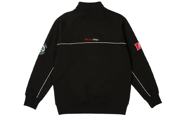 Palace FW23 PAR 1/4 Zip Funnel Jacket 'Black' P25CS132