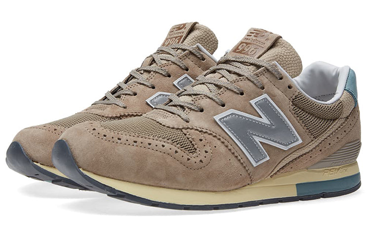 New Balance 996 Series Wear-resistant Non-Slip Shock Absorption Low Tops Retro Brown MRL996IN