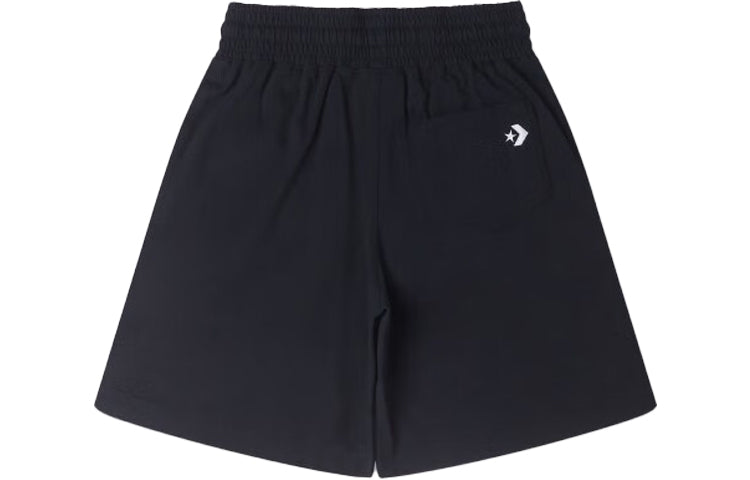 (WMNS) Converse Grow Together Knit Shorts Asia Sizing 'Black' 10025446-A02