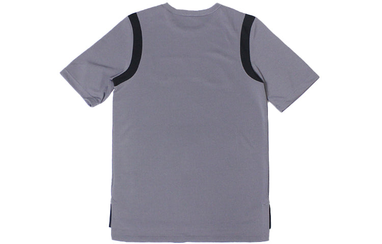 Nike NBA Athleisure Casual Sports Alphabet Printing lakers Round Neck Short Sleeve Gray 920578-036