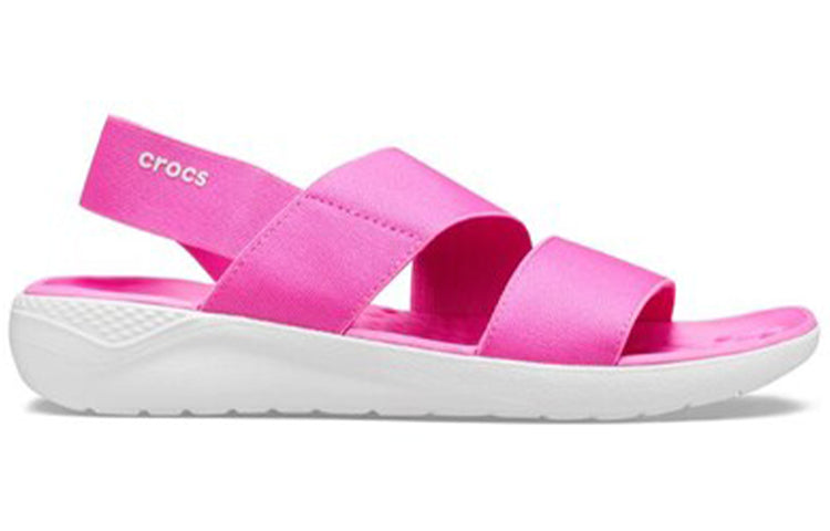 (WMNS) Crocs LiteRide Red Sandals 206081-6QV