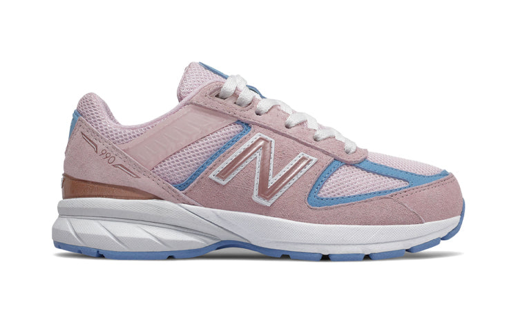 (PS)New Balance Kids' 990v5 Pink PC990MP5