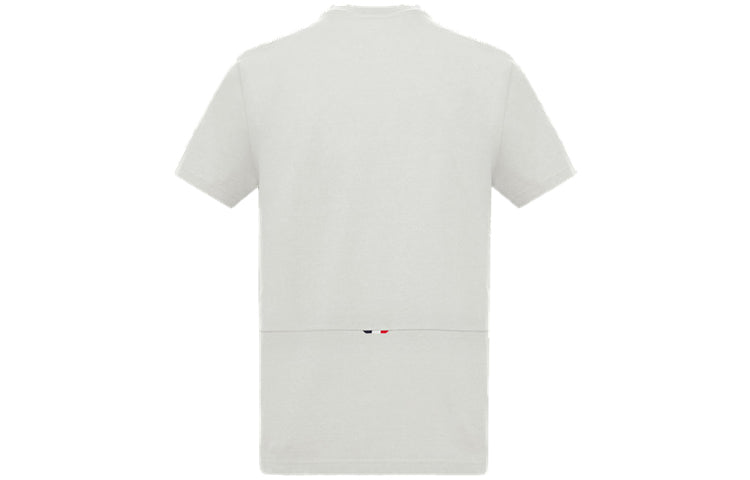 Moncler Plain Knit Round Neck For Men White 0918C717008390T034