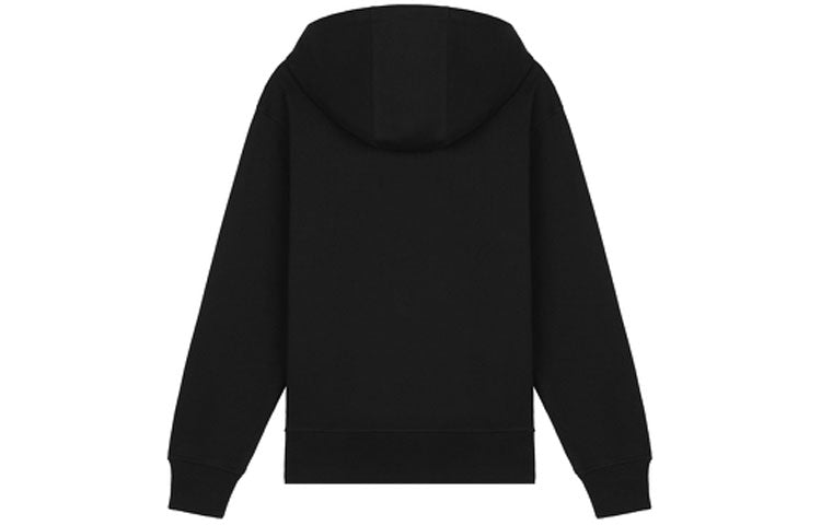 New Balance Logo Relaxed Hoodie Asia Sizing 'Black' AMT11581-BK