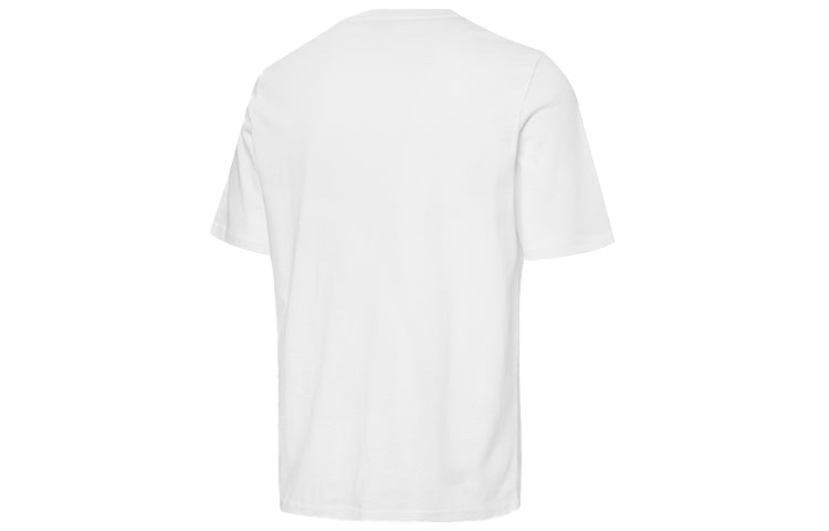 PUMA Nu-tility Logo Printing Sports Round Neck Short Sleeve White 848642-02