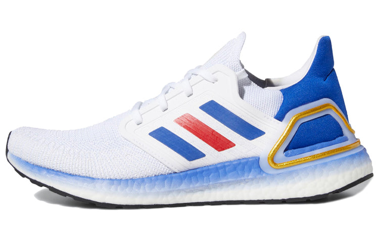 adidas Ultra Boost 20 'White Royal Blue Red' FY9039