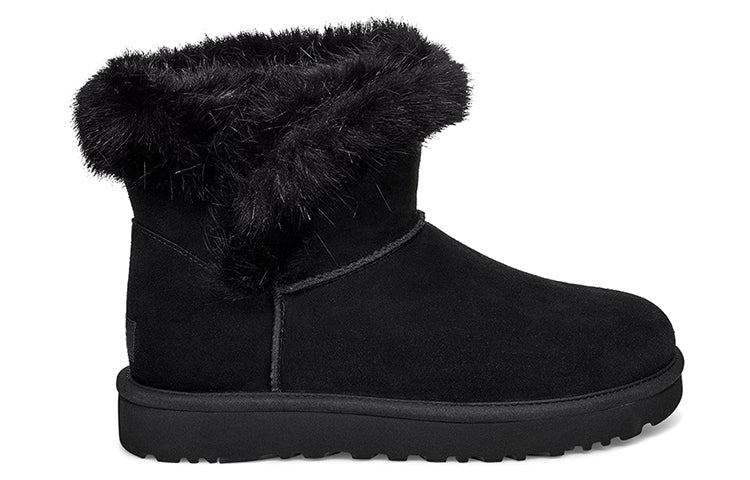 (WMNS) UGG Cathie Snow Boots Black 1109852-BLK