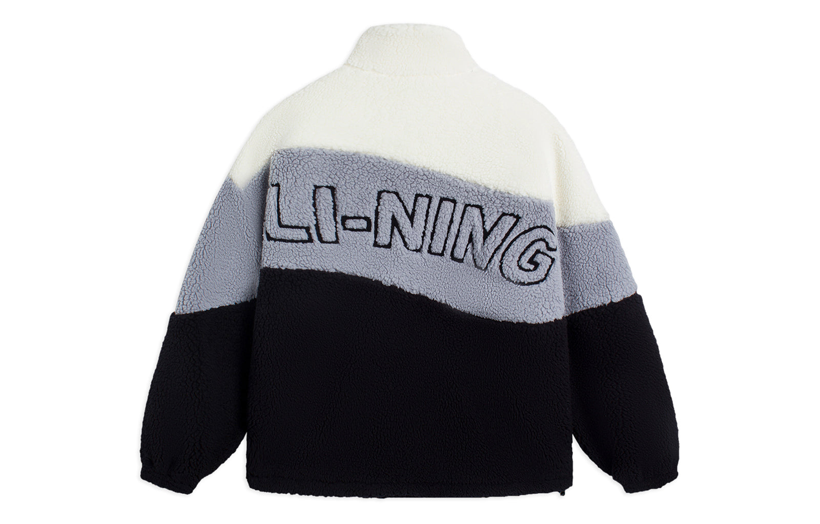 Li-Ning Embroidered Color Block Polar Fleece Jacket 'Multi-Color' AFDSD23-2