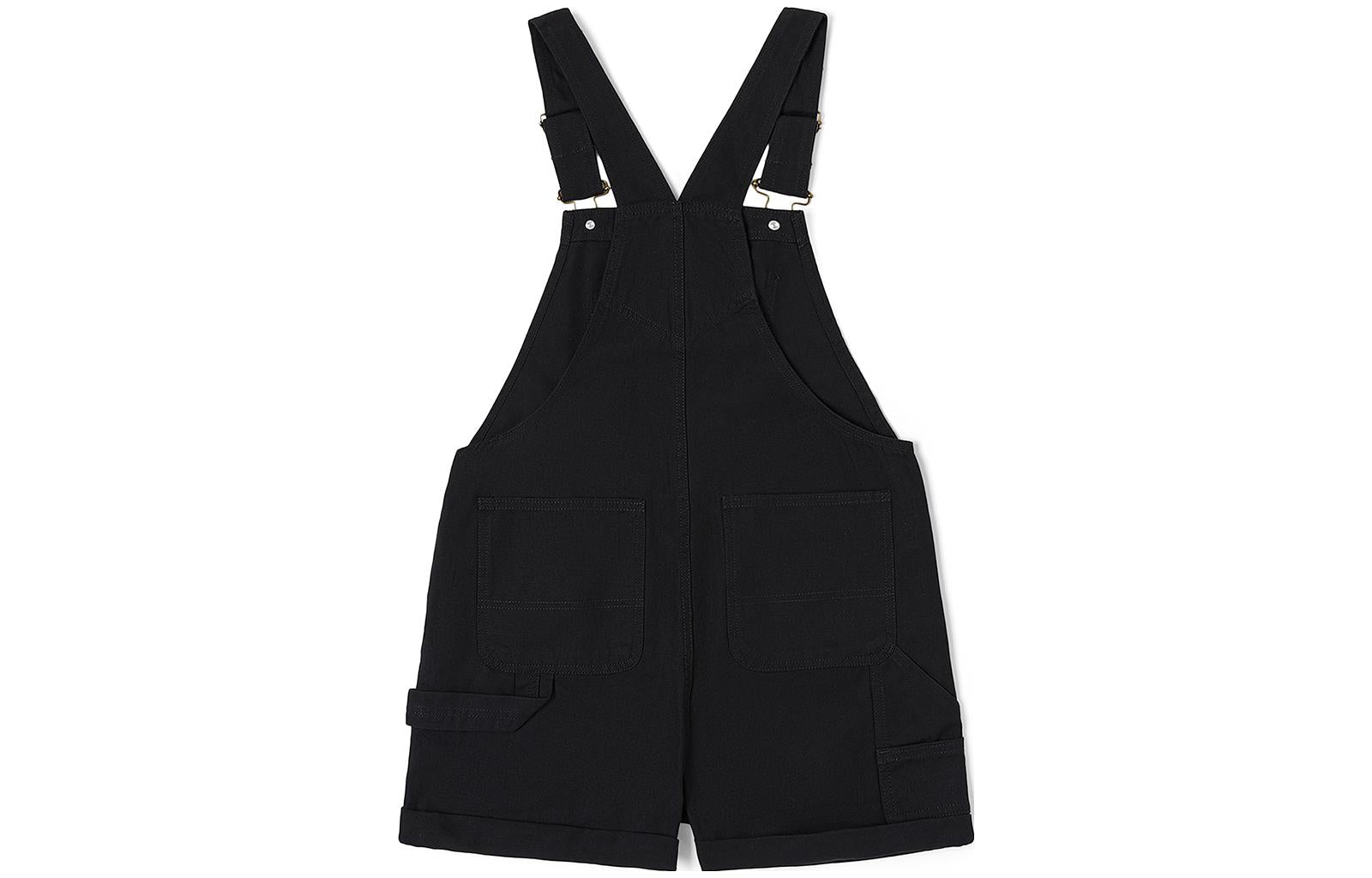 (WMNS) Vans Ground Work Shortall 'Black' VN0A5LMWBLK