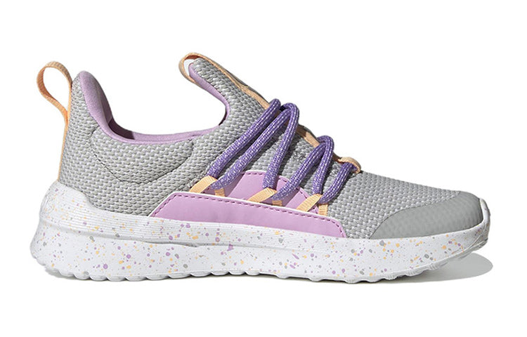 (GS) adidas Lite Racer Adapt 5.0 J 'Grey Lilac Orange' HQ3753