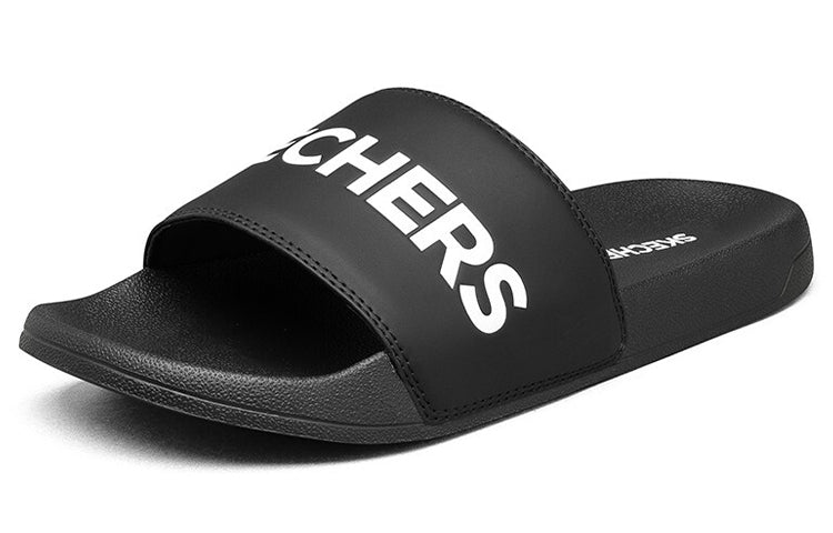 (WMNS) Skechers D Lites Slippers Black 8730046-BLK