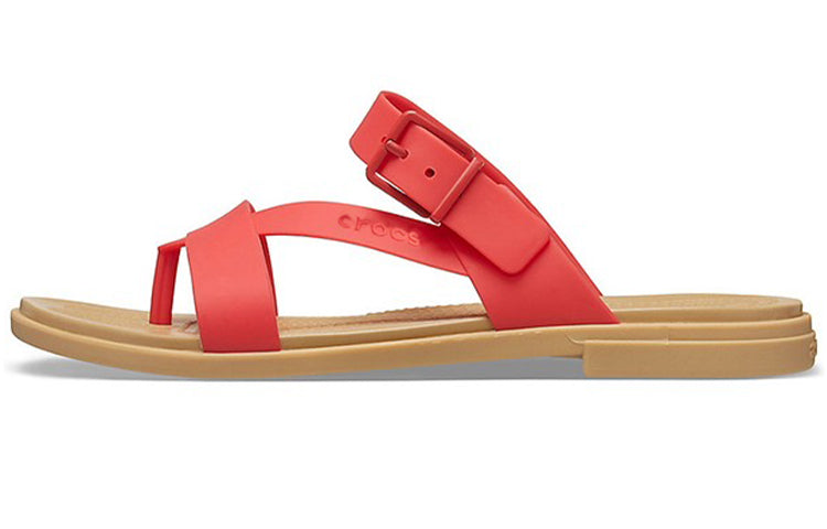 (WMNS) Crocs Casual Flame Red Slippers 206108-8C1