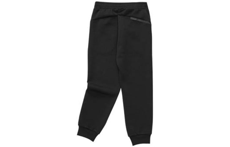(GS) Skechers Letter Printed Woven Pants 'Black Grey' P422B011