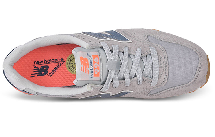 (WMNS) New Balance 996 Sneakers 'Grey Blue Neon Orange' WR996MNK