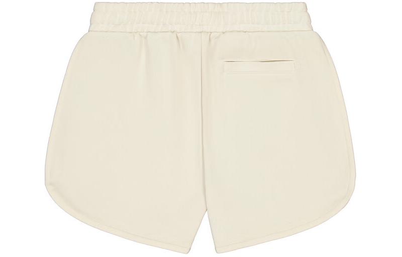 (WMNS) New Balance High-Rise Shorts With Placement Brand Logo Asia Sizing 'Beige' AWS41336-BE
