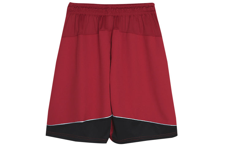 Air Jordan Basketball Training Sports Quick Dry Knit Shorts Red 577773-695