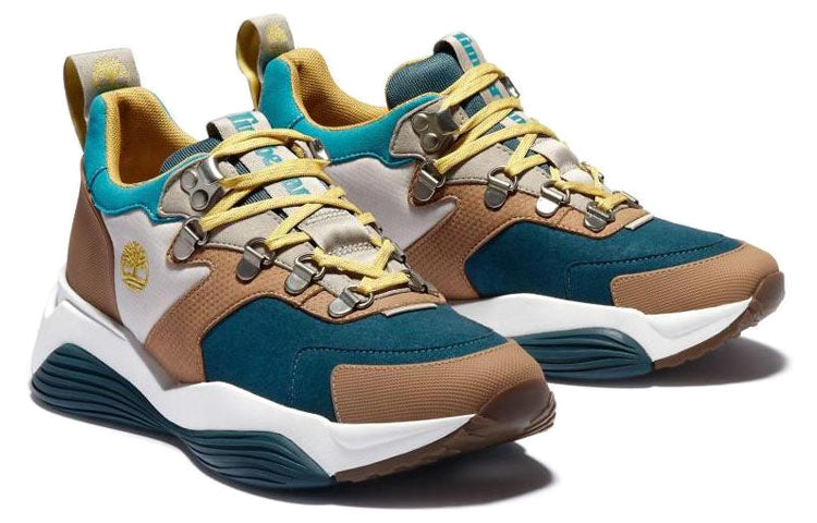 (WMNS) Timberland Emerald Bay Mixed-Media Sneakers 'Teal Multi-Color' A1YDN420