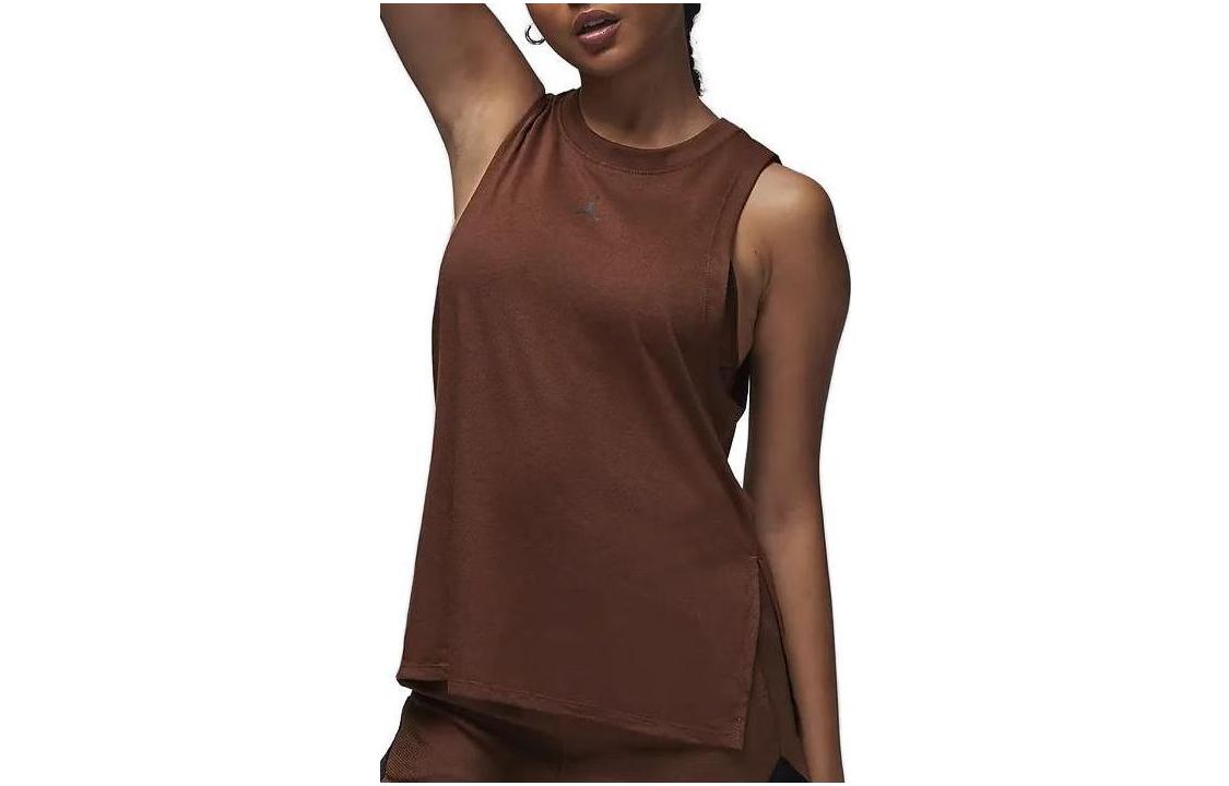 (WMNS) Air Jordan Sport Diamond Tank Top 'Brown' FB4629-259