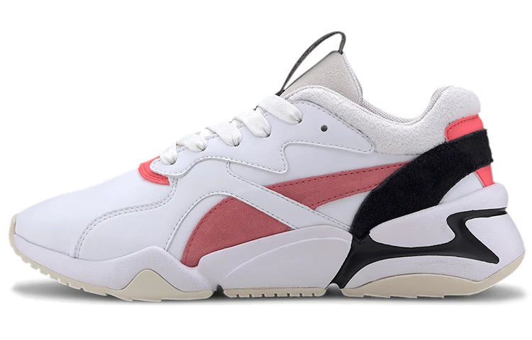 (WMNS) PUMA Nova Pop Shoes White/Red 371723-02