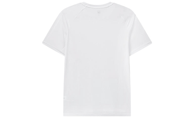 FILA Logo Printing Cotton Short Sleeve White F61M024104F-WT