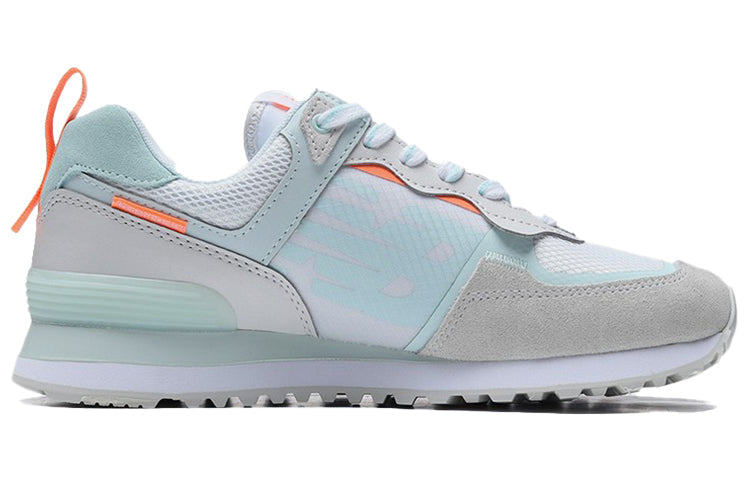 (WMNS) New Balance 574 Shoes For Grey/Blue WL574ISC