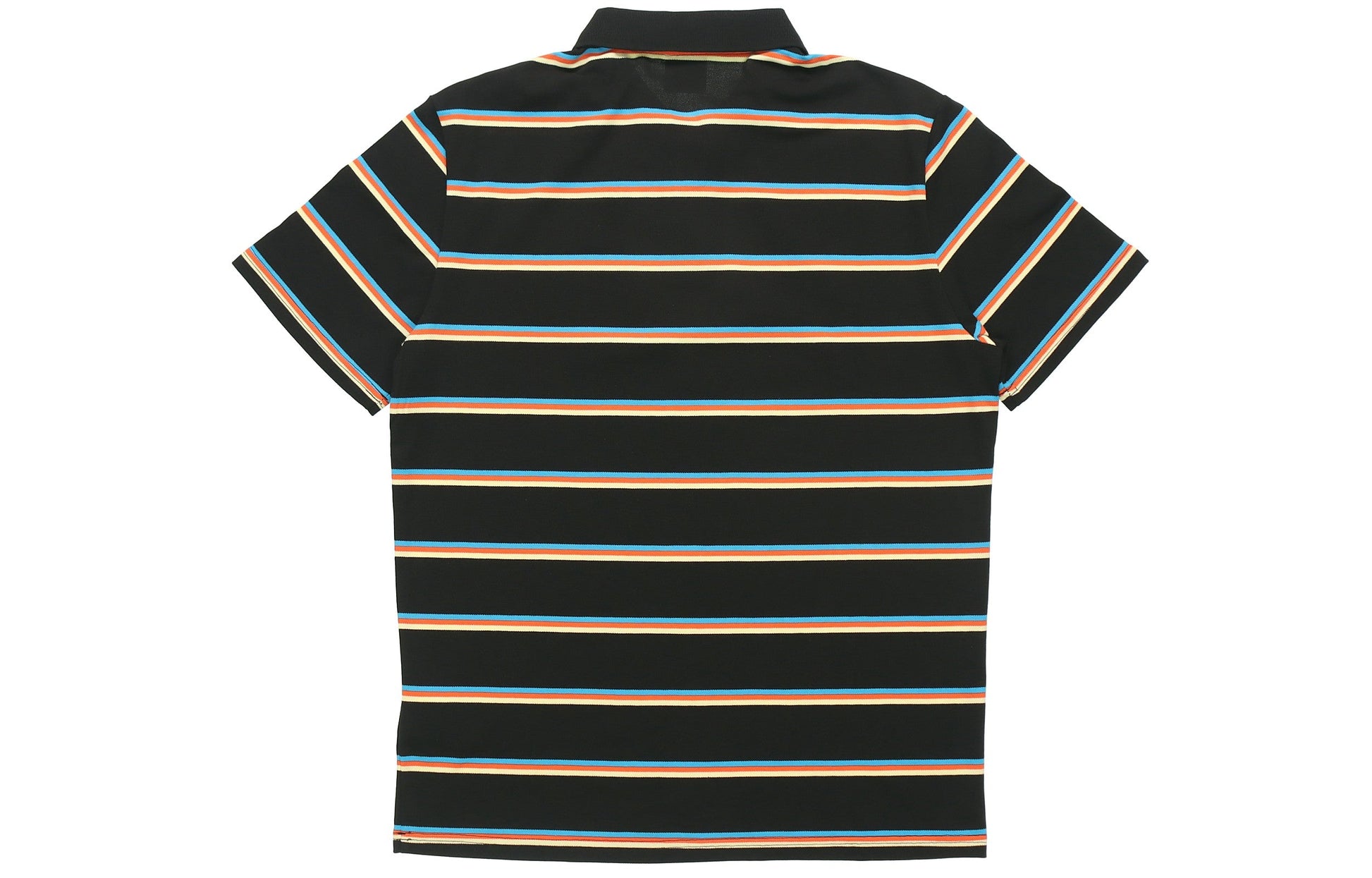 PUMA Downtown Stripe Polo Tee Shirt 'Black' 599781-01