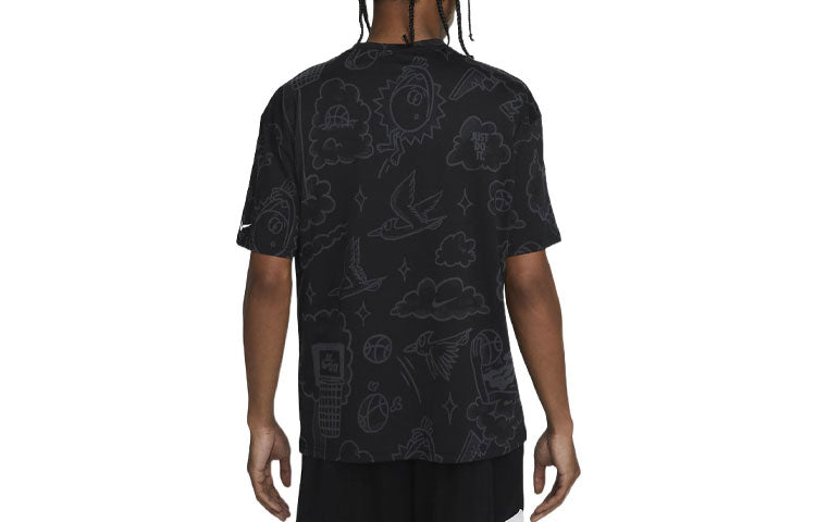 Nike Max90 Allover Print Basketball T-Shirt DZ2698-010