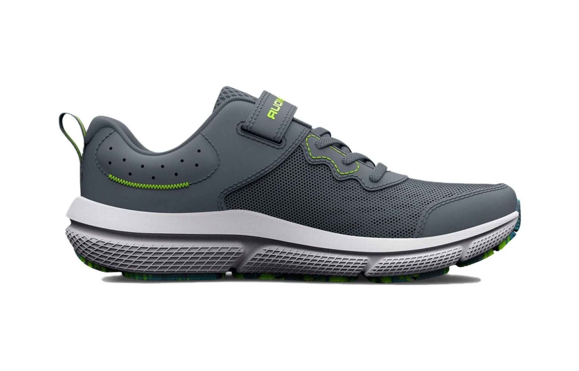 (PS) Under Armour Assert 10 AC 'Gravel Lime Surge' 3026183-102