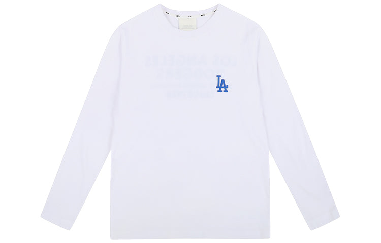 MLB Los Angeles Dodgers Alphabet Printing Short Sleeve Unisex White 31TSL3011-07W