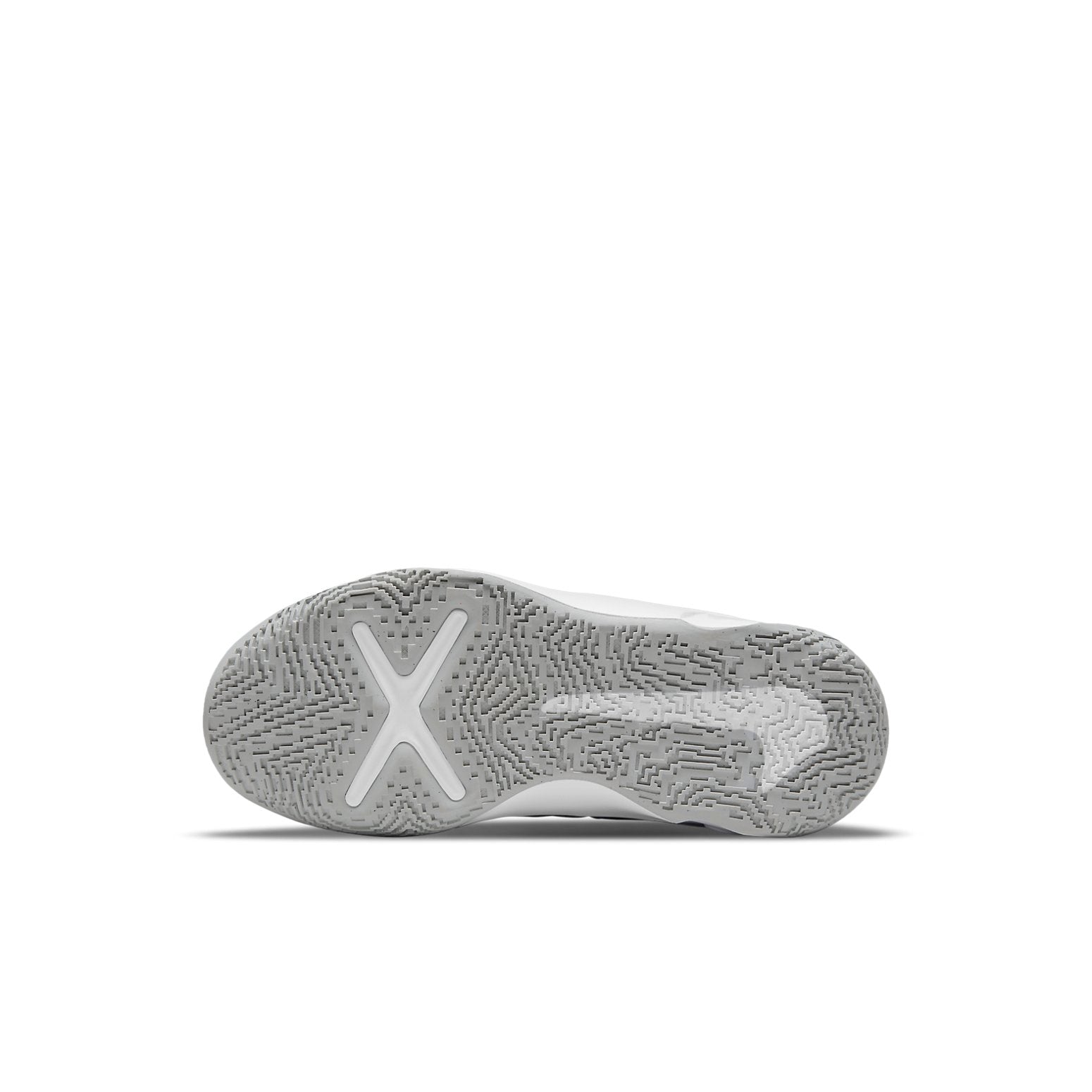 (PS) Nike Team Hustle D10 'White Metallic Silver' CW6736-100