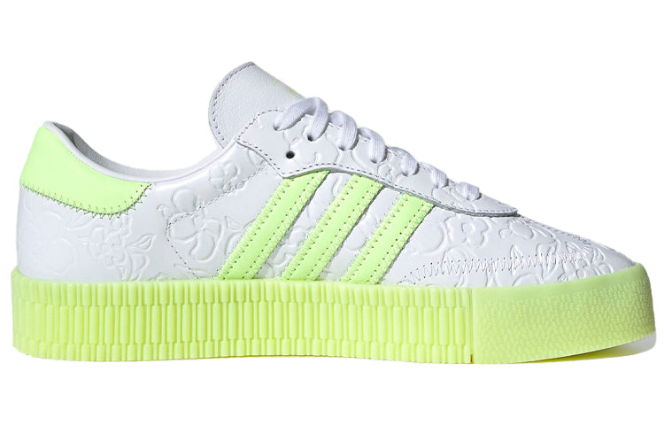 (WMNS) adidas Sambarose 'White Green' FV0771
