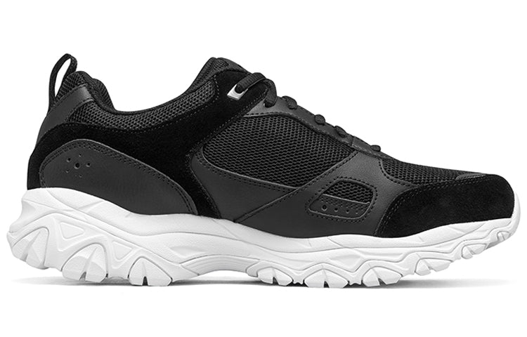 Skechers D'lites Running Shoes Black/Silver 237078-BKW