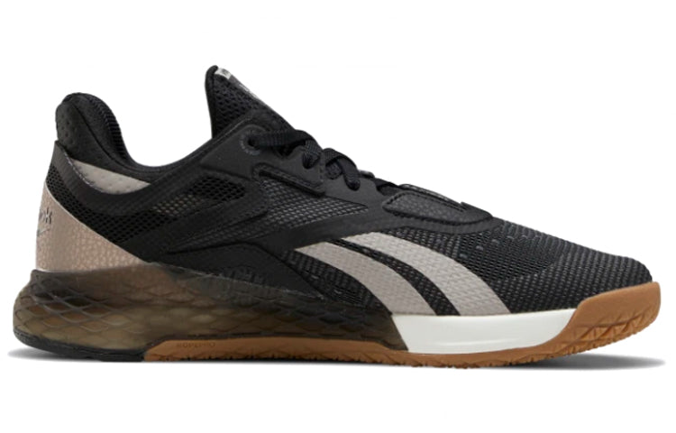 (WMNS) Reebok Nano X 'Black Moondust Metallic' FW8209