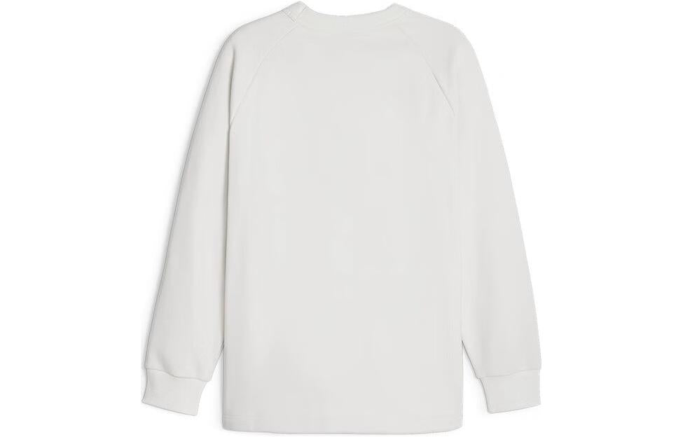 PUMA Popular Series Classics Textured Crew Neck Shirt 'White' 625299-17