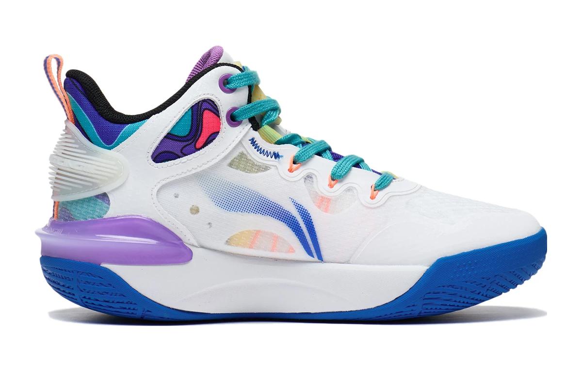 Li-Ning Pioneer Team 3.0 'White Blue Purple' YKBT026-43