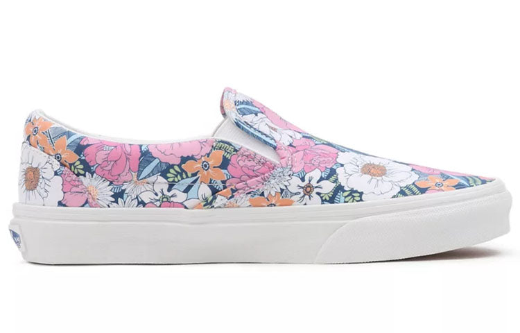 Vans Retro Floral Classic Slip-On 'Pink Blue' VN0A5JMHB0G