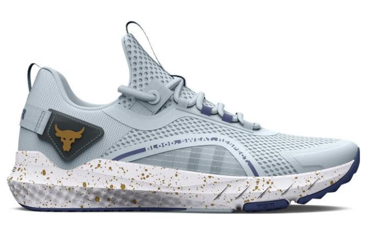 (WMNS) Under Armour Project Rock 1 'Halogen Blue Metallic Gold' 3026458-401
