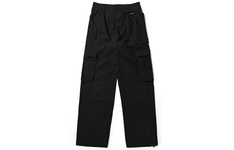(WMNS) Timberland Logo Work Pants 'Black' A6H7H-001