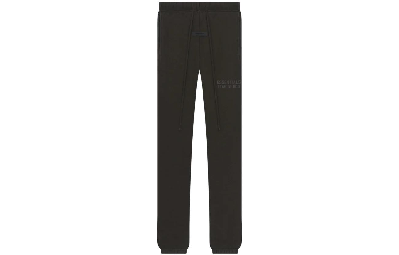 Fear of God Essentials SS23 Logo Sweatpants 'Off-Black' FOG-SS23-340