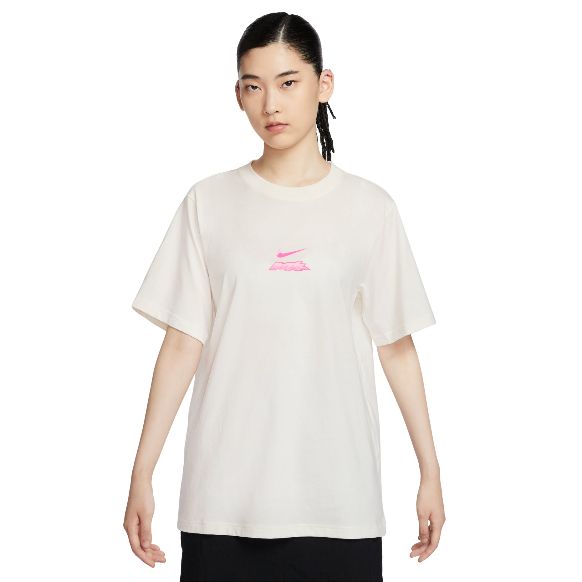 (WMNS) Nike Sportswear Essential T-Shirt Asia Sizing 'Sail' HM4625-133