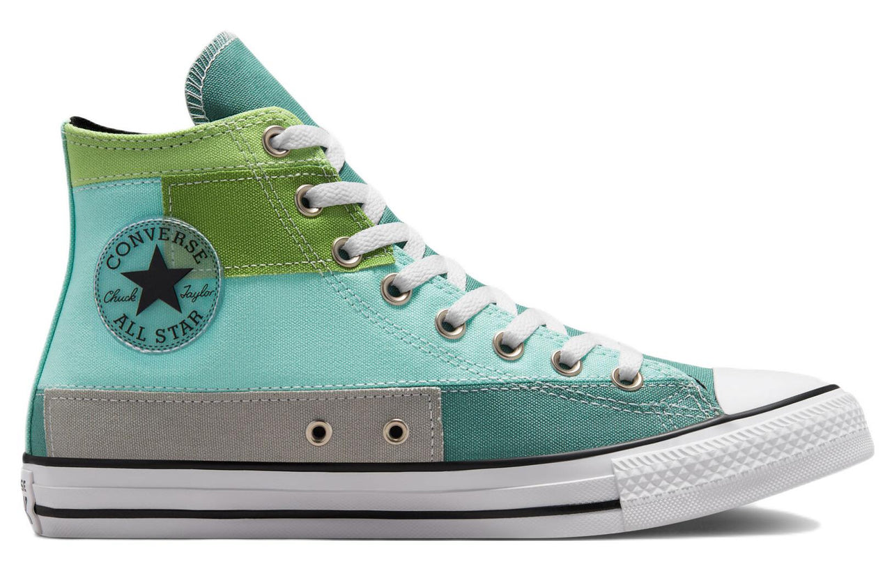 Converse Chuck Taylor All Star High 'Patchwork - Jade Unity' A02030F