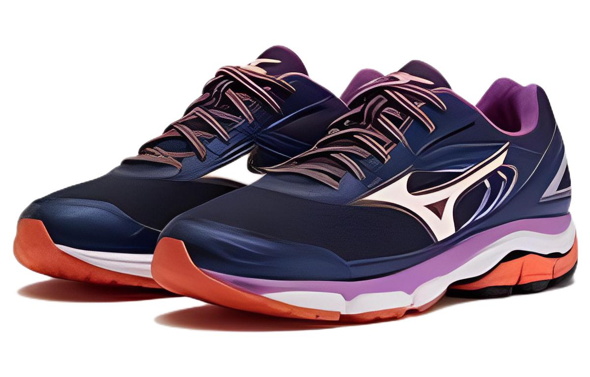 Mizuno Wave Inspire 13 Low Tops Wear-resistant Purple J1GD174408