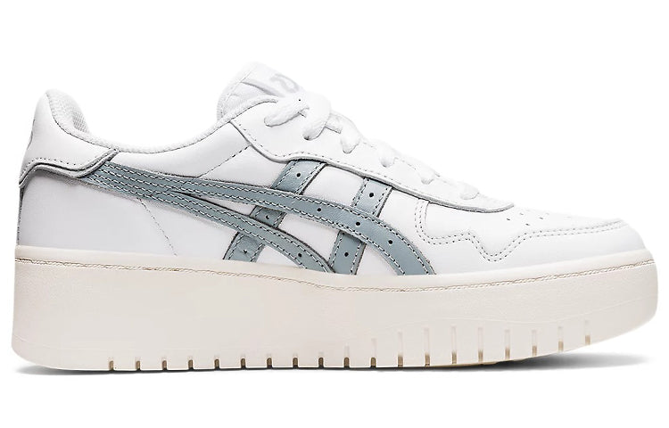 (WMNS) ASICS Japan S Platform 'White Piedmont Grey' 1202A322-100