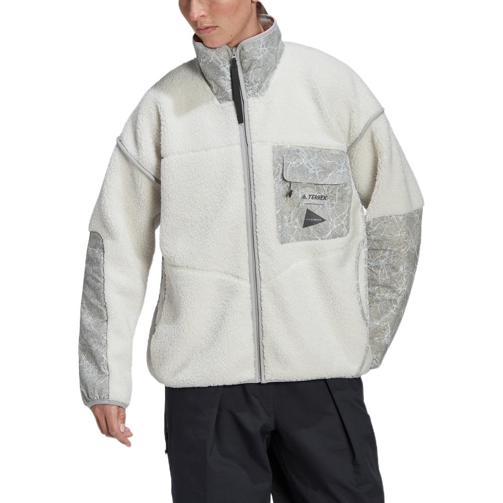 (WMNS) adidas Terrex X And Wander Fleece Jacket Asia Sizing 'White' HN6946