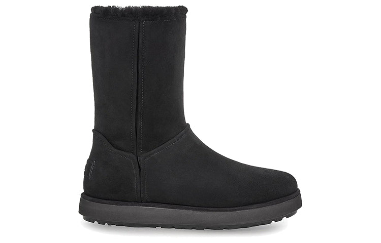 (WMNS) UGG Classic Short Blvd Snow Boots Black 1108146-BLK
